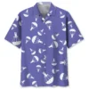 Skydiving Purple Hawaiian Shirt HWBN2762607 - Beltina