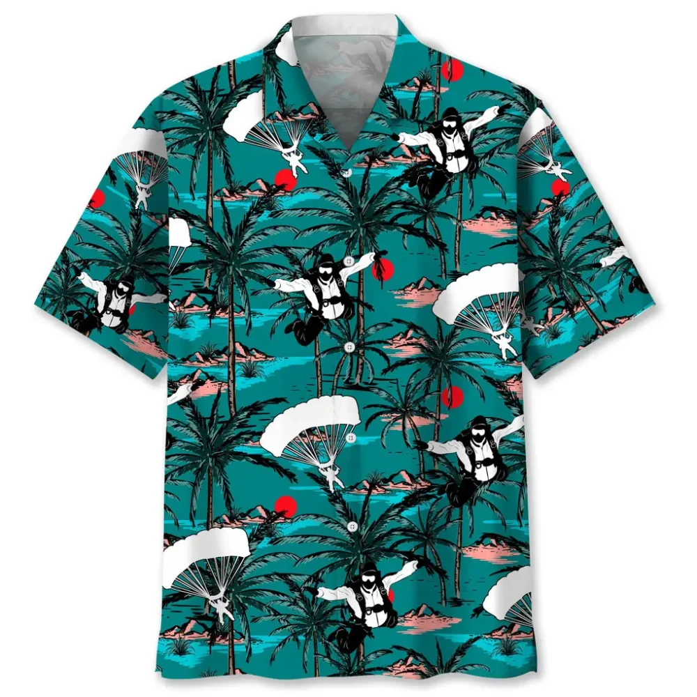 Skydiving Vintage Hawaiian Shirt HWBN2762610 - Beltina