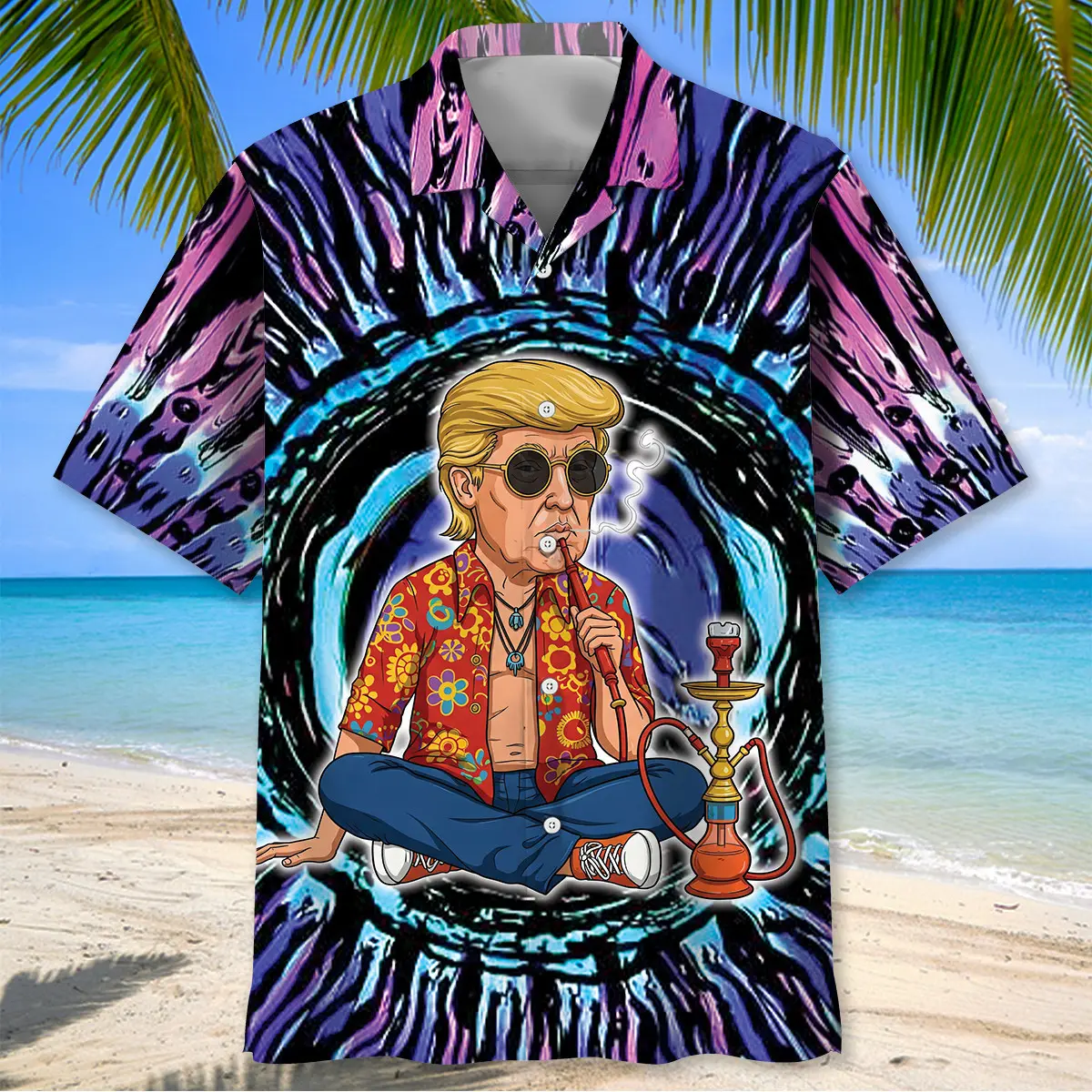smoky-man-hippie-hawaiian-shirt-1
