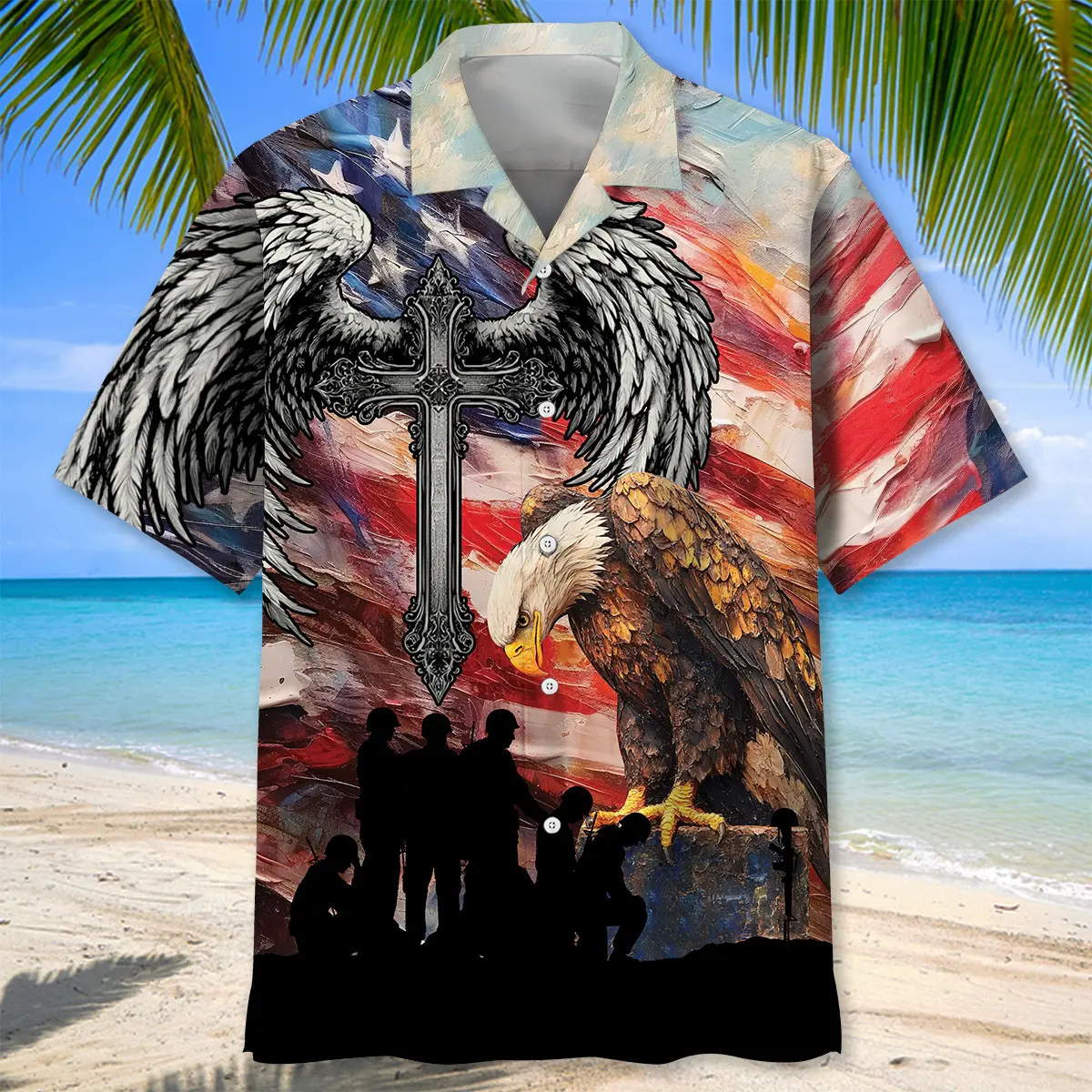 stand-for-the-flag-kneel-for-the-cross-hawaiian-shirt-1