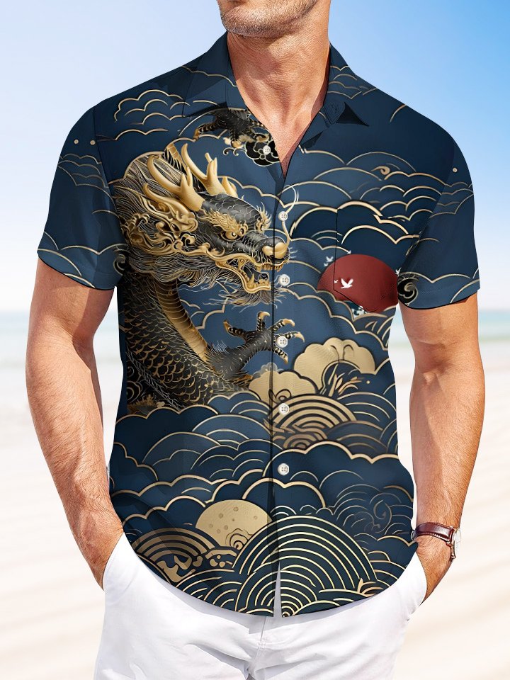 summer-beach-clouds-dragon-casual-vacation-hawaiian-shirt-1
