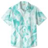Summer Beach Leaves Gradient Tropical Vegetation Casual Vacation Hawaiian Shirt HWBN2765307 - Beltina