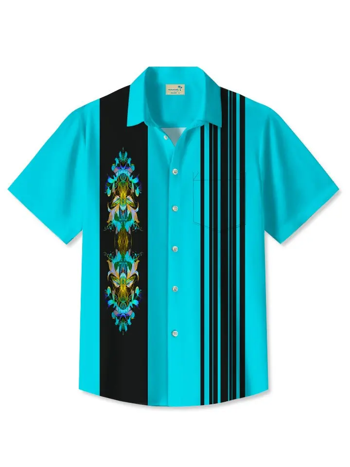 summer-corrugated-lines-contrasting-casual-commuting-50s-vintage-bowling-hawaiian-shirt