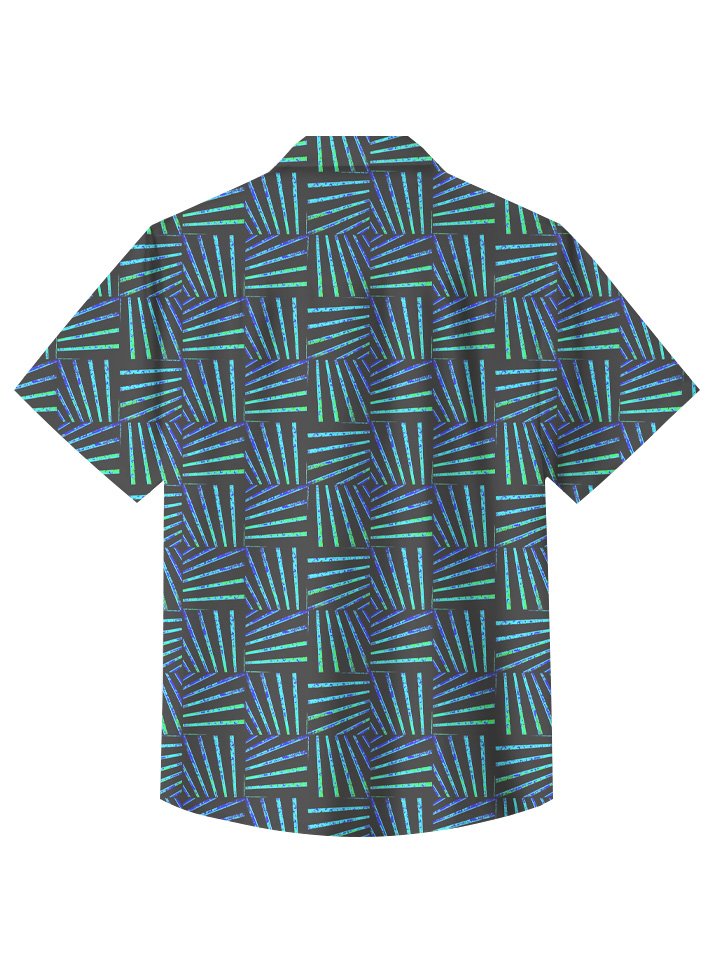 summer-geometric-line-fluorescent-pattern-casual-vacation-hawaiian-shirt-2