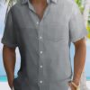 Summer Geometric Pattern Gradient Casual Resort Hawaiian Shirt HWBN2765201 - Beltina