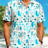 Summer Geometric Pattern Polka Dot Lines Casual Vacation Hawaiian Shirt HWBN2765380 - Beltina