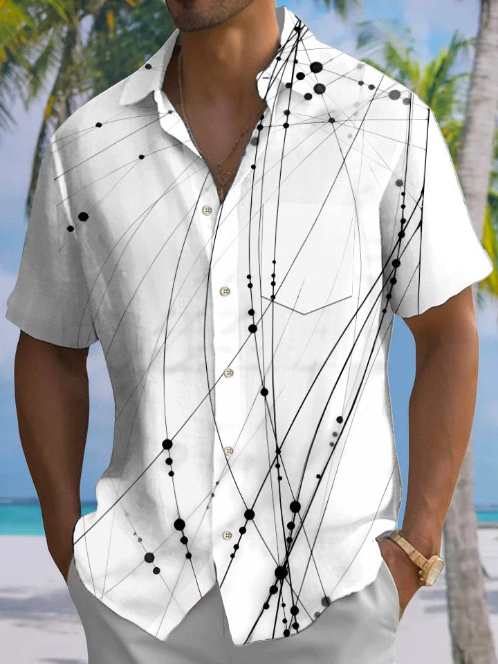 summer-lines-curves-geometric-pattern-casual-vacation-hawaiian-shirt