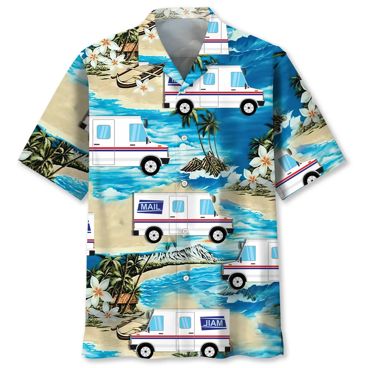 summer-postal-service-car-hawaiian-shirt