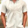 Summer Tropical Beach Coconut Tree Casual Vacation Hawaiian Shirt HWBN2765189 - Beltina