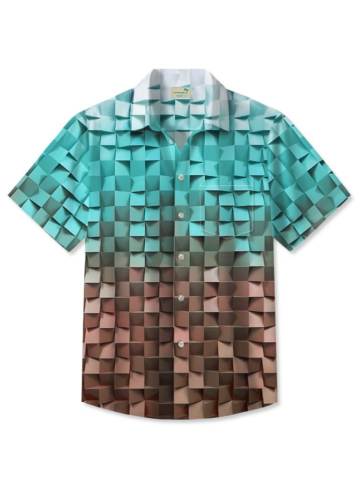 summer-tropical-plaid-gradient-casual-vacation-hawaiian-shirt-1