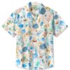 Summer Tropical Sea Life Beach Casual Hawaiian Shirt HWBN2765251 - Beltina