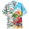 Summer Vacation Flamingo Hawaiian Shirt HWBN2763456 - Beltina