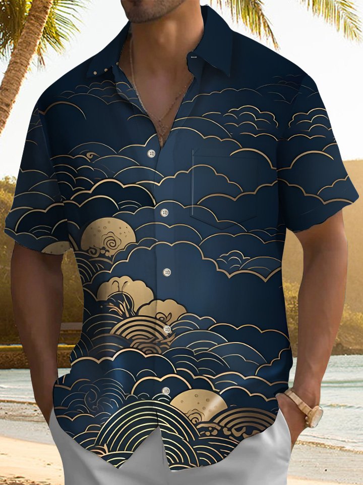 summer-wave-beach-vacation-casual-hawaiian-shirt