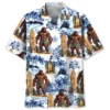 Surfing Bigfoot Surfboard Hawaiian Shirt HWBN2763580 - Beltina