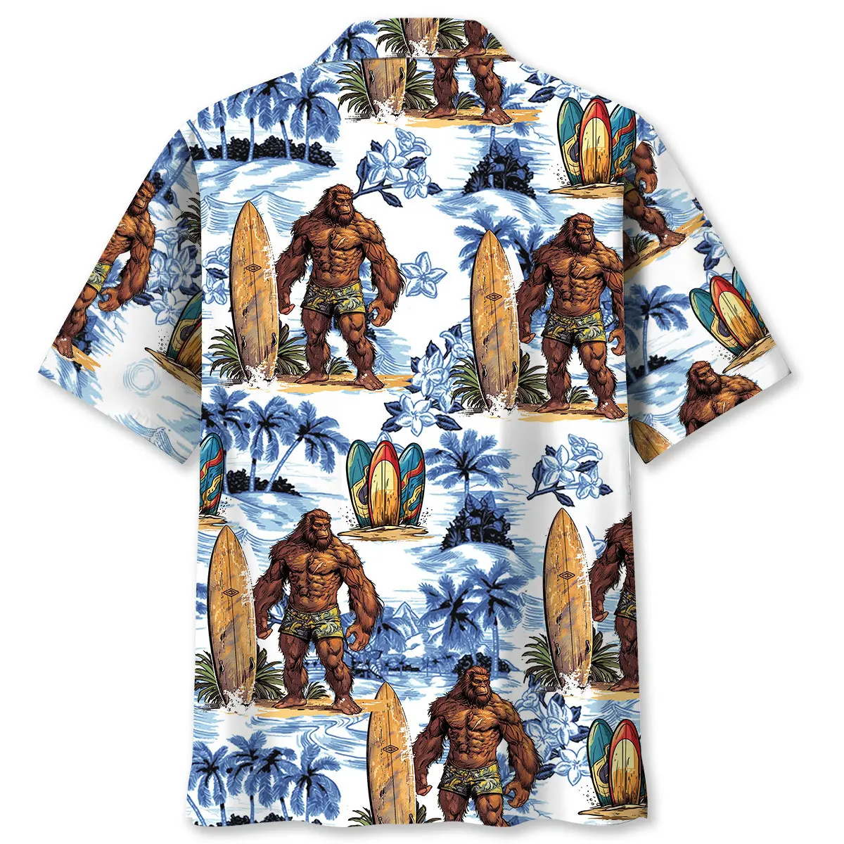surfing-bigfoot-surfboard-hawaiian-shirt-2