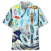 Surfing Blue Lovers Hawaiian Shirt HWBN2762626 - Beltina
