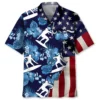 Surfing Tropical Us Flag Hawaiian Shirt HWBN2762624 - Beltina
