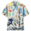 Surfing White Lovers Hawaiian Shirt HWBN2762627 - Beltina
