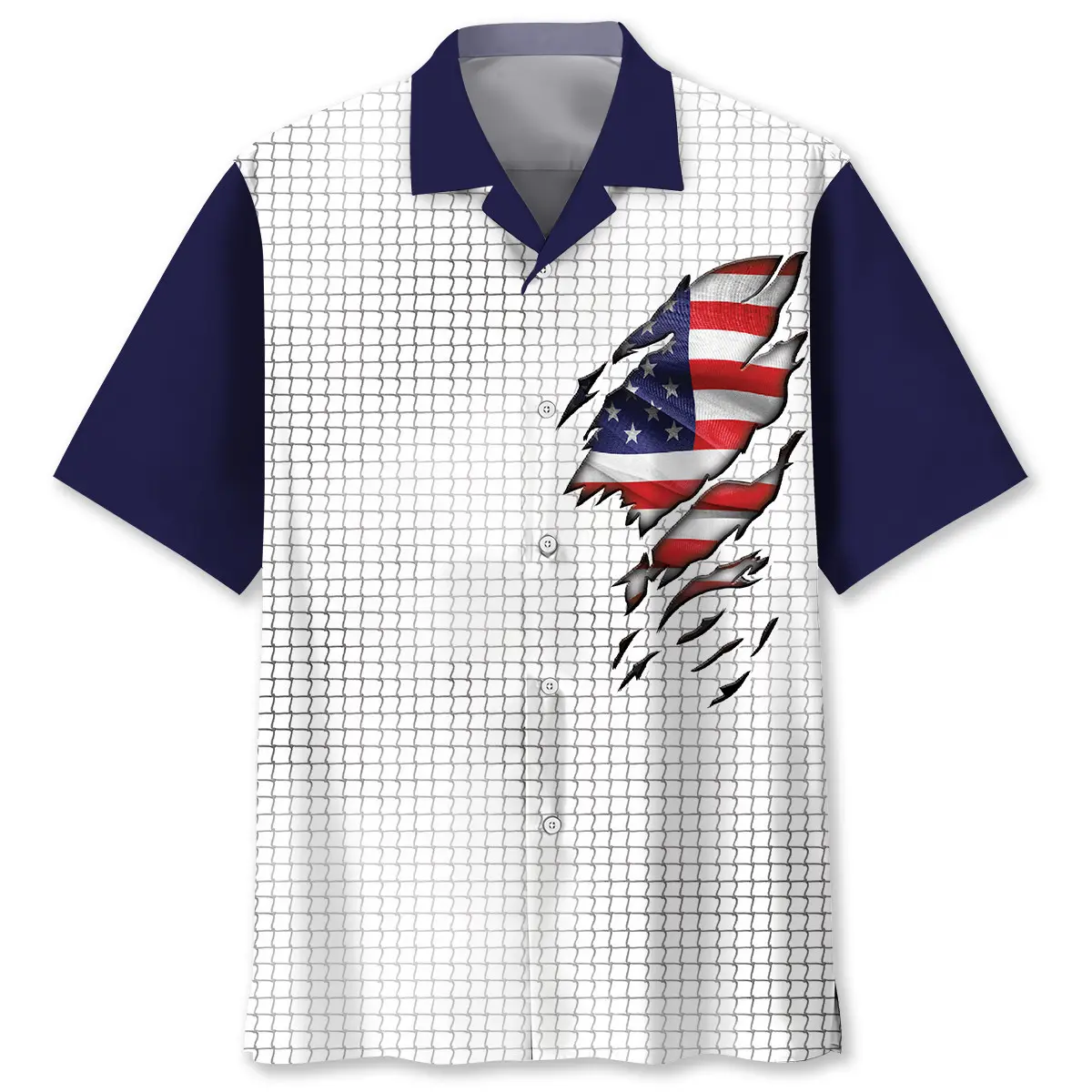 tennis-american-hawaiian-shirt