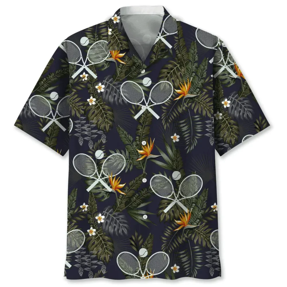Tennis Hawaiian Nature Hawaiian Shirt HWBN2762633 - Beltina