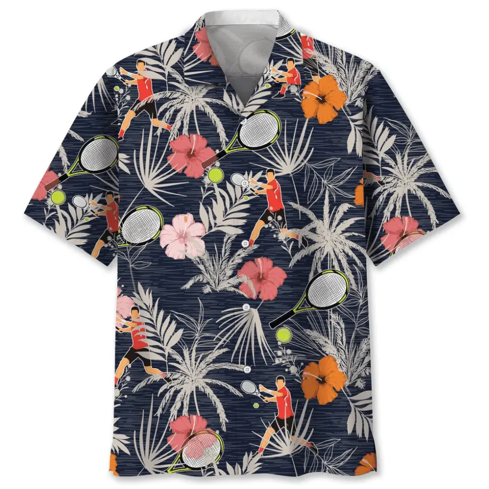 Tennis Nature Hawaiian Shirt HWBN2762642 - Beltina