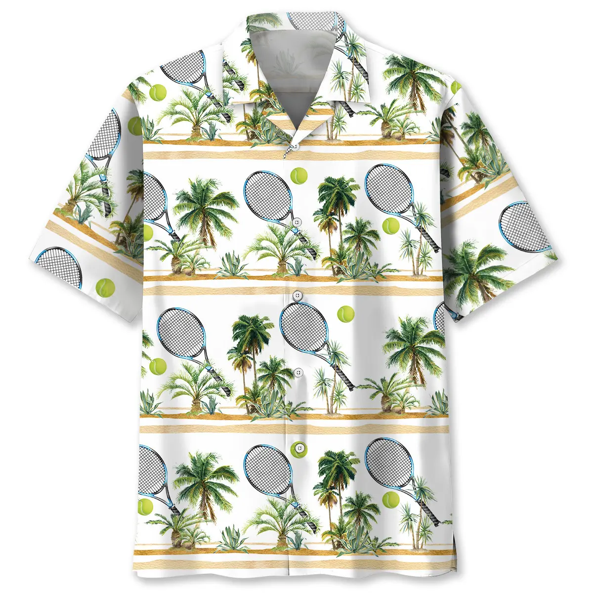 tennis-tropical-hawaiian-shirt