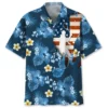 Tennis Usa Blue Tropical Hawaiian Shirt HWBN2762643 - Beltina