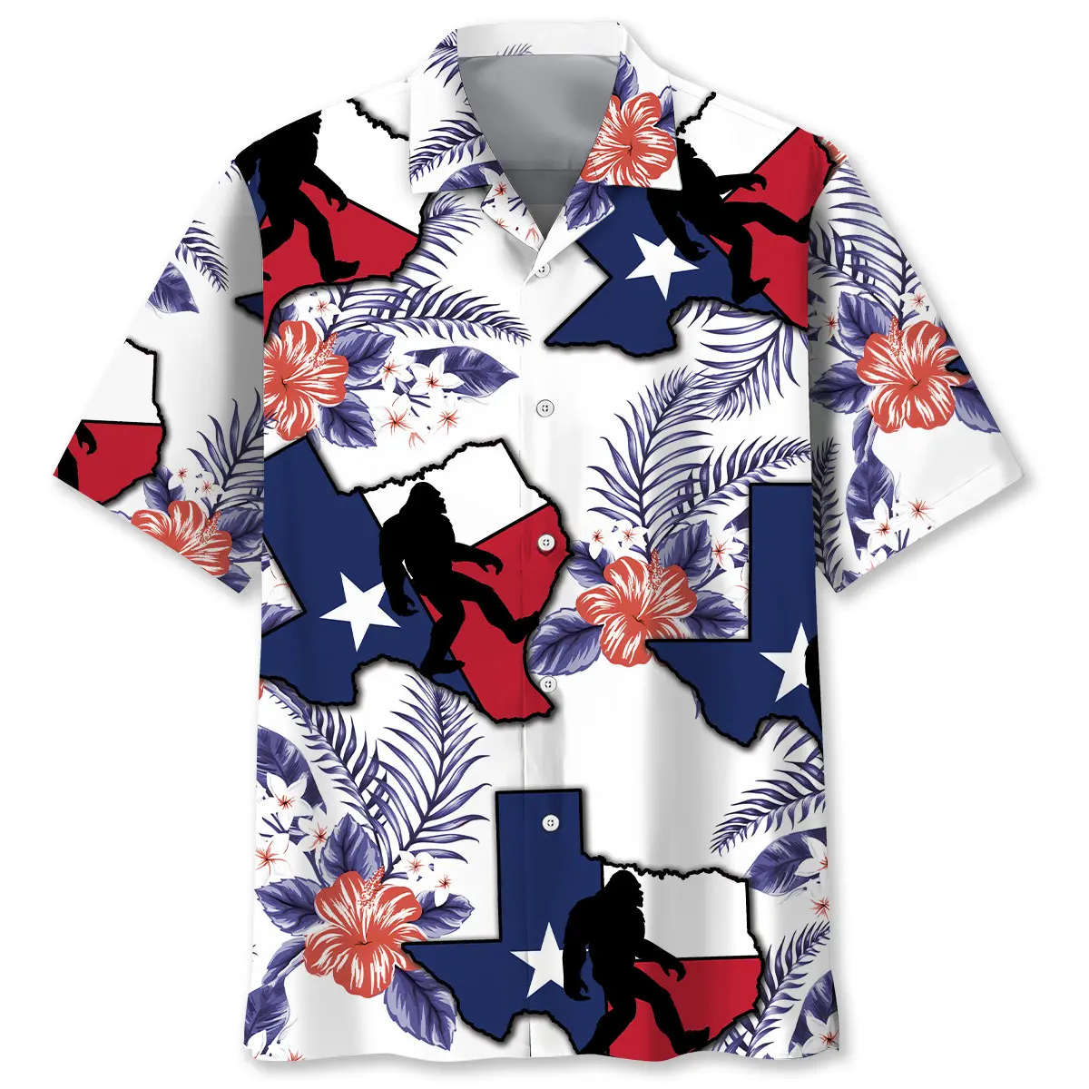 texas-bigfoot-custom-name-hawaiian-shirt-1