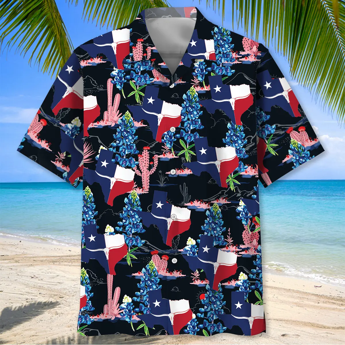 texas-cactus-longhorn-hawaiian-shirt-2
