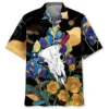 Texas Longhorn Skull Hawaiian Shirt HWBN2764682 - Beltina