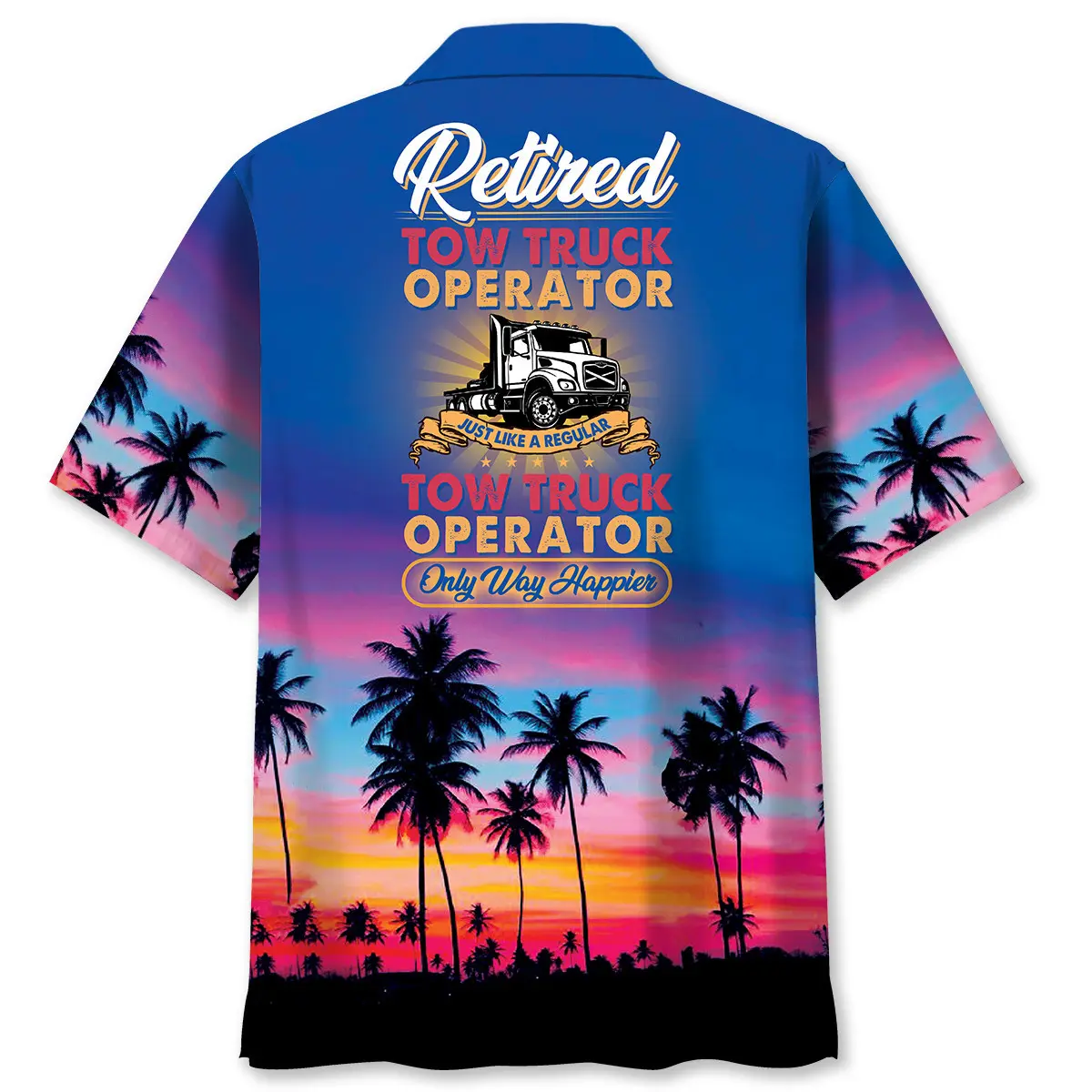 tow-truck-retired-hawaiian-shirt
