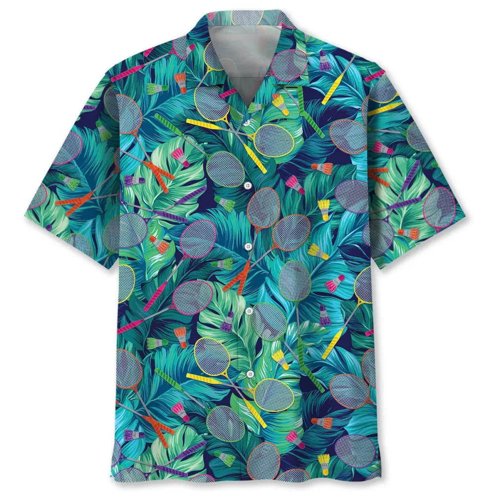Tropical Badminton Hawaiian Shirt HWBN2762961 - Beltina