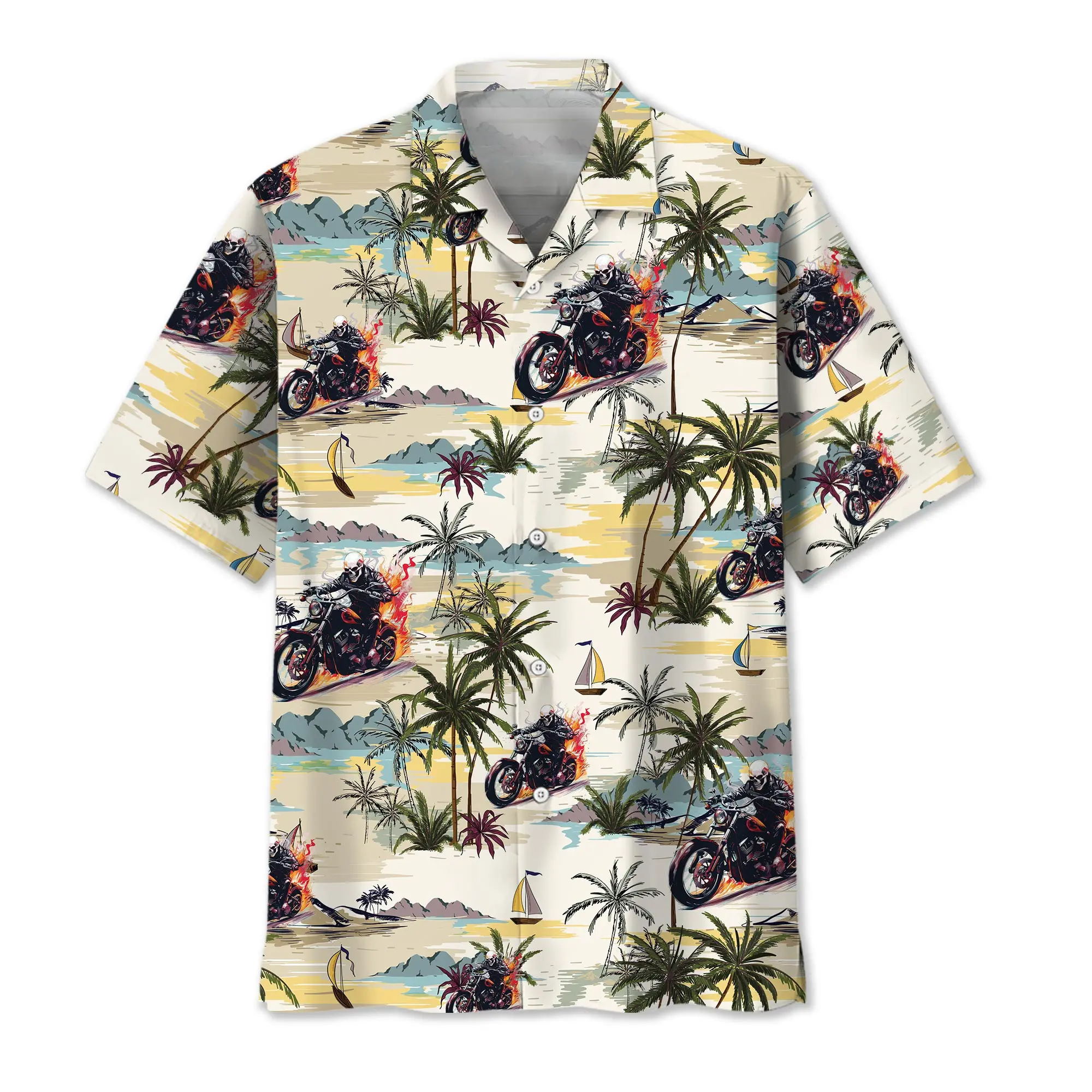 tropical-biker-hawaiian-shirt