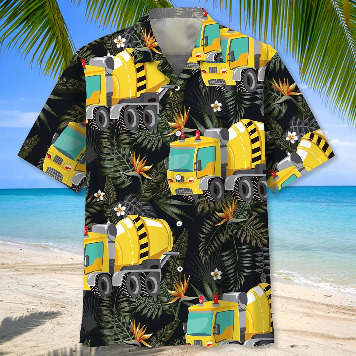 tropical-concrete-mixer-truck-hawaiian-shirt-1