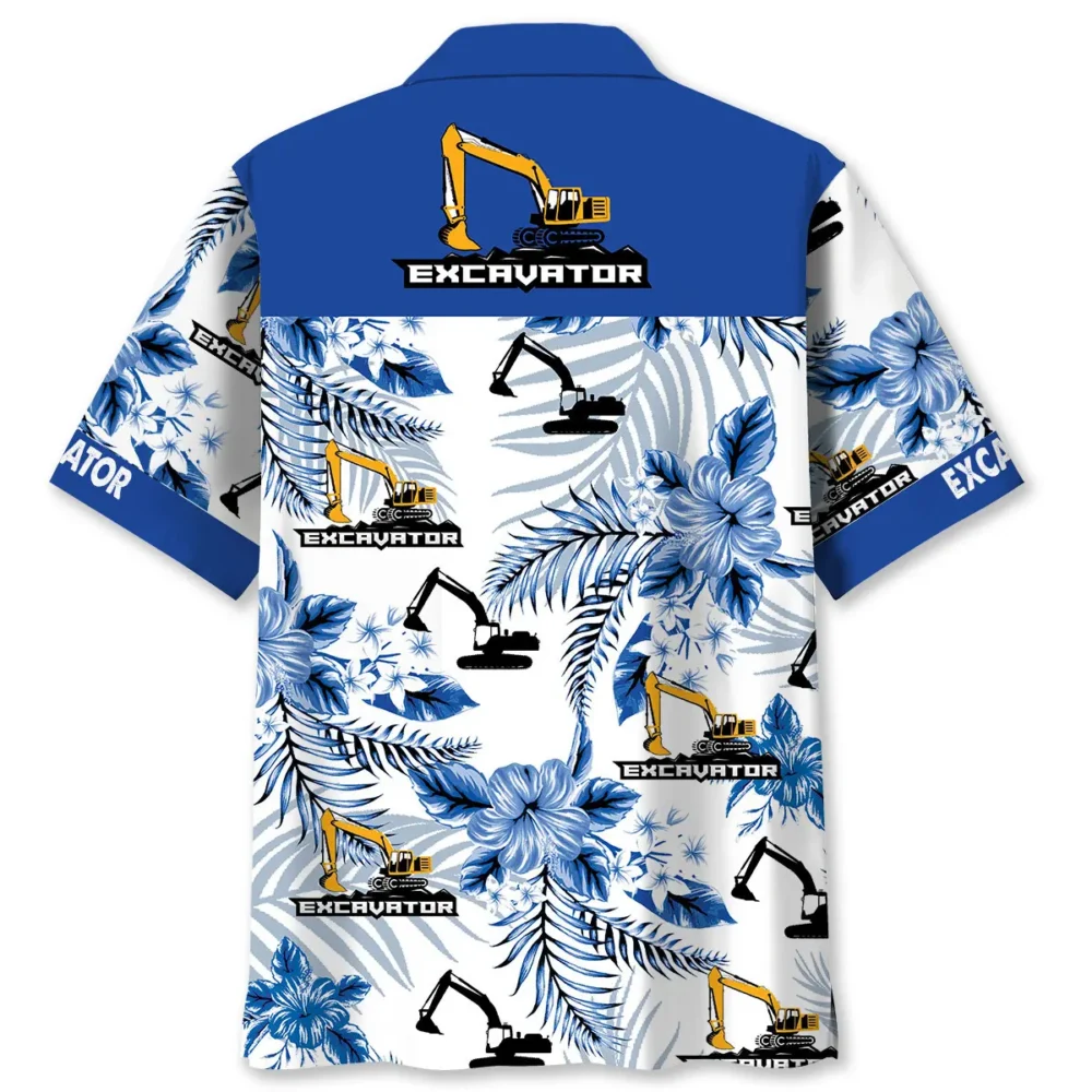 Tropical Excavator Hawaiian Shirt HWBN2763902 - Beltina