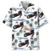 Tropical Flat-Track Bike Racing Hawaiian Shirt HWBN2763506 - Beltina