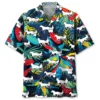 Tropical Horse Harness Racing Hawaiian Shirt HWBN2763360 - Beltina