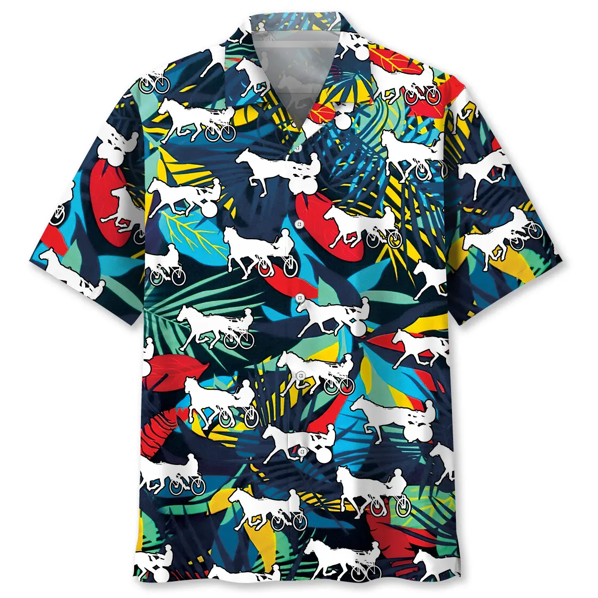 tropical-horse-harness-racing-hawaiian-shirt