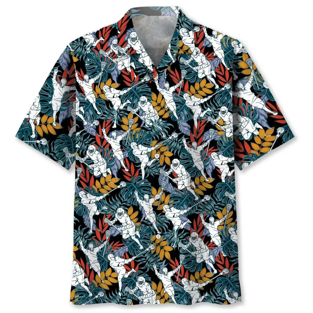 Tropical Lacrosse Hawaiian Shirt HWBN2762980 - Beltina