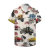 Truck With Duck Pattern Unisex Hawaiian Shirt Aloha Shirt HWBN2765671 - Beltina