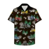 Trucker Unisex Hawaiian Shirt Aloha Shirt With Semitruck For Trucker HWBN2765650 - Beltina