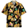 Trumpet Yellow Tropical Hawaiian Shirt HWBN2763393 - Beltina