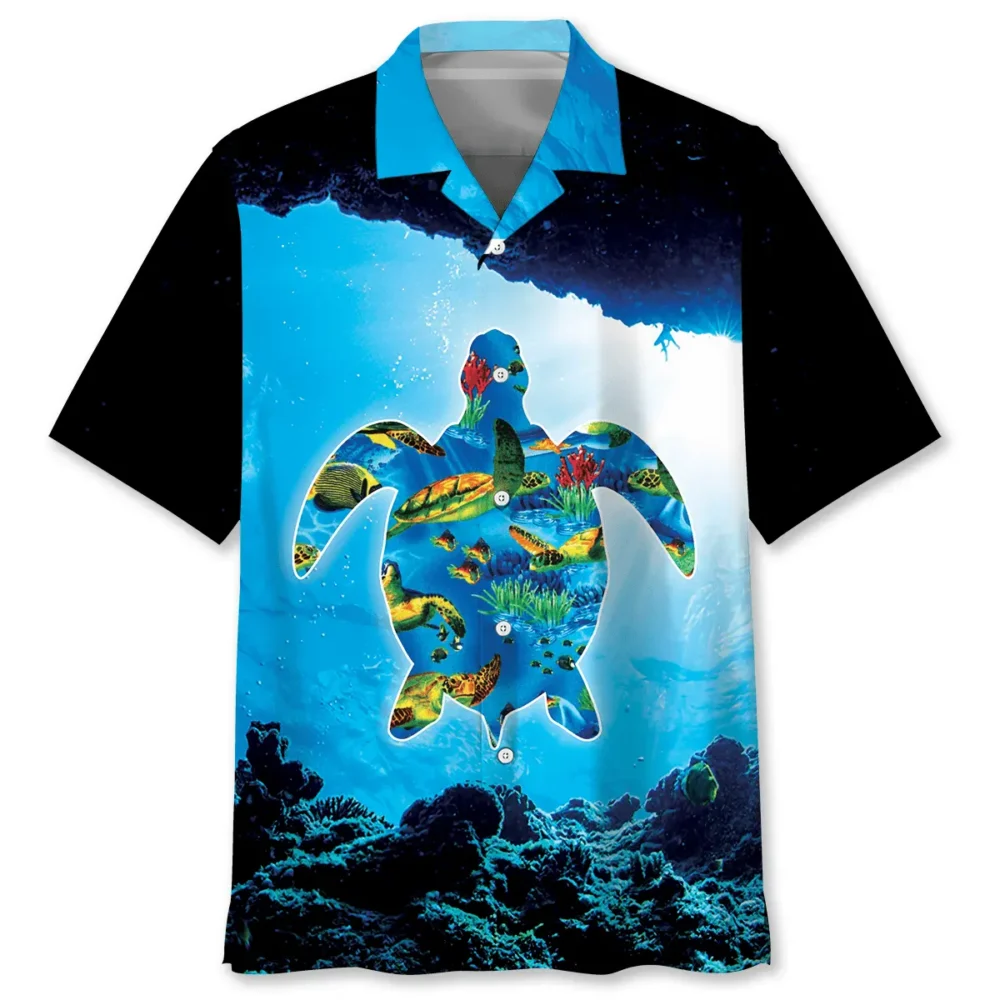 Turtle Ocean Hawaiian Shirt HWBN2762812 - Beltina