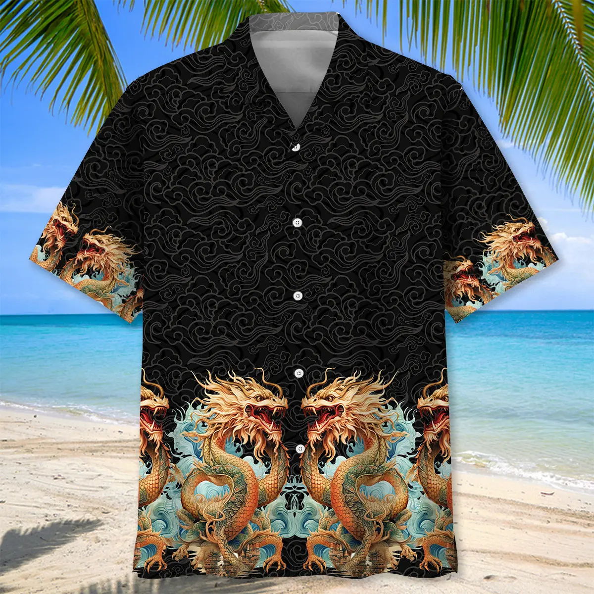 twins-chinese-dragon-hawaiian-shirt-1