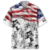 USA Rugby Button Down Hawaiian Shirt HWBN2764715 - Beltina