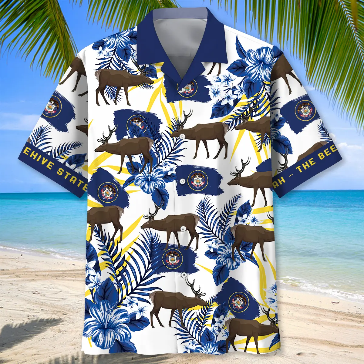 utah-proud-the-beehive-state-hawaiian-shirt-1