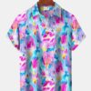 Vacation Watercolor Ombre Hawaiian Floral Beach Hawaiian Shirt HWBN2765274 - Beltina