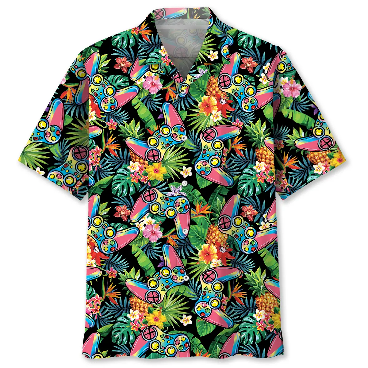 video-game-tropical-hawaiian-shirt