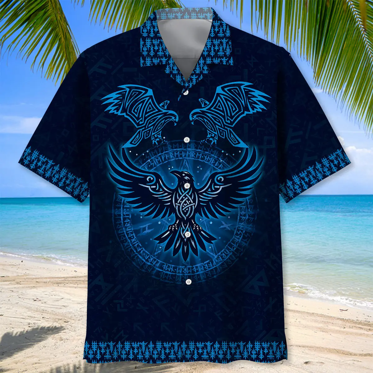 viking-raven-hawaiian-shirt-1