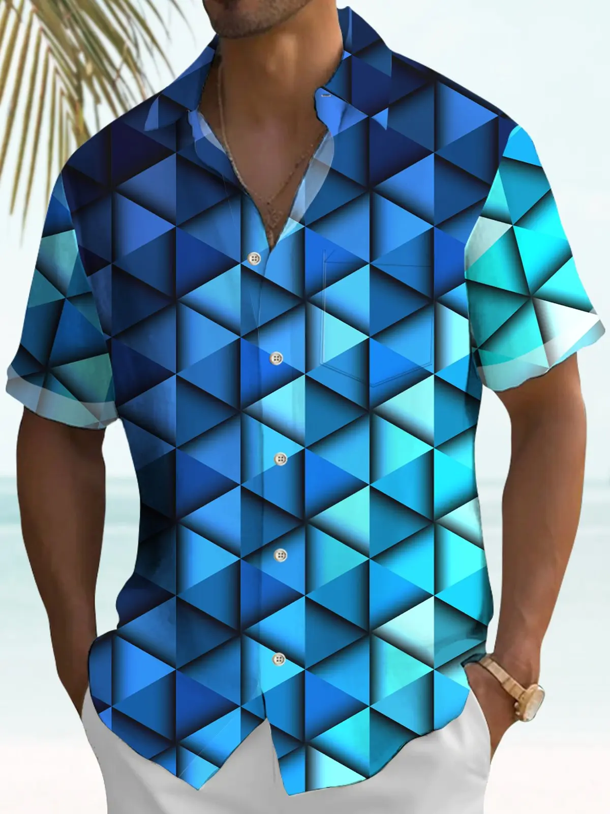 vintage-art-3d-gradient-geometric-stretch-hawaiian-shirt